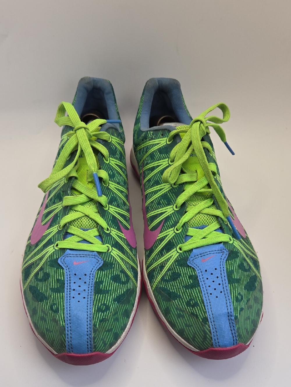 Nike Zoom Rival Womens Running Spikes Track Shoes US 10 Athletics